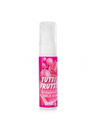 Интимный гель на водной основе Tutti-Frutti Bubble Gum - 30 гр. - Биоритм - купить с доставкой в Волгограде