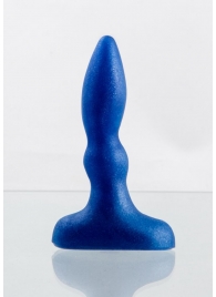 Синий анальный стимулятор Beginners p-spot massager - 11 см. - Lola Games - в Волгограде купить с доставкой