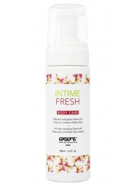 Органическая интимная очищающая пенка Intime Fresh - 150 мл. - Exsens - купить с доставкой в Волгограде