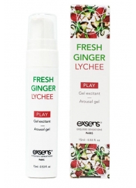 Возбуждающий гель Fresh Ginger Lychee Arousal Gel - 15 мл. - Exsens - купить с доставкой в Волгограде