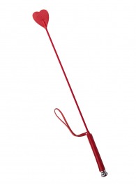Стек с красным наконечником-сердечком - 70 см. - Sitabella - купить с доставкой в Волгограде