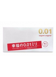 Ультратонкие презервативы Sagami Original 0.01 - 20 шт. - Sagami - купить с доставкой в Волгограде