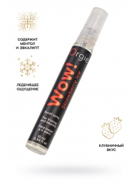 Оральный спрей ORGIE Wow! Strawberry Ice Blowjob Spray с охлаждающим и возбуждающим эффектом - 10 мл. - ORGIE - купить с доставкой в Волгограде