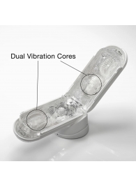 Белый мастурбатор Tenga Flip Zero Gravity с вибрацией - Tenga - в Волгограде купить с доставкой