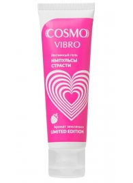 Возбуждающий гель на водно-силиконовой основе Cosmo Vibro с ароматом земляники - 50 гр. - Биоритм - купить с доставкой в Волгограде