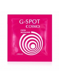 Стимулирующий интимный крем для женщин Cosmo G-spot - 2 гр. - Биоритм - купить с доставкой в Волгограде