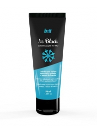 Лубрикант на водной основе Ice Black с ледяным эффектом - 50 мл. - INTT - купить с доставкой в Волгограде