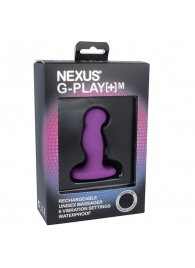 Фиолетовая вибровтулка Nexus G-Play+ M - Nexus Range - в Волгограде купить с доставкой
