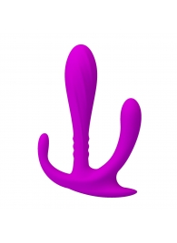 Силиконовый тройной стимулятор Edgar - Baile