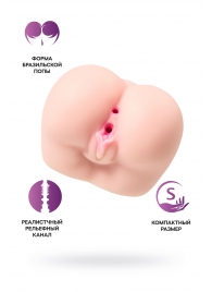 Реалистичный мастурбатор Paula с 2 любовными тоннелями - ToyFa - в Волгограде купить с доставкой