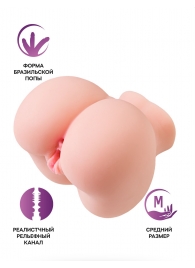 Реалистичный мастурбатор Giovanna - ToyFa - в Волгограде купить с доставкой