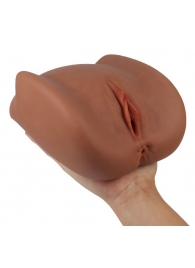 Мастурбатор Black Beauty - вагина и анус - S-HANDE - в Волгограде купить с доставкой