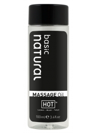 Массажное масло для тела Natural Basic - 100 мл. - HOT - купить с доставкой в Волгограде
