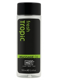 Массажное масло для тела Tropic Fresh - 100 мл. - HOT - купить с доставкой в Волгограде