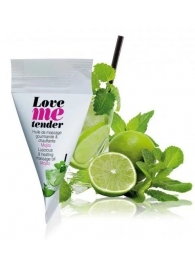Съедобное согревающее массажное масло Love Me Tender Mojito с ароматом мохито - 10 мл. - Love to Love - купить с доставкой в Волгограде