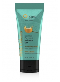 Съедобный интимный гель Orgie Lube Tube Cocktail Pina Colada - 50 мл. - ORGIE - купить с доставкой в Волгограде