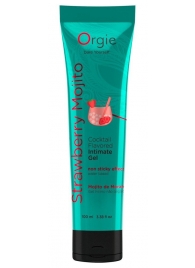 Съедобный интимный гель Orgie Lube Tube Cocktail Strawberry Mojito - 100 мл. - ORGIE - купить с доставкой в Волгограде