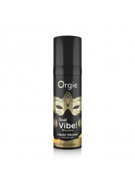 Съедобный гель Dual Vibe Pina Colada с эффектом вибрации и вкусом коктейля пина колада - 15 мл. - ORGIE - купить с доставкой в Волгограде