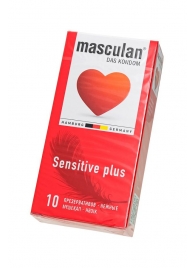 Презервативы Masculan Sensitive plus - 10 шт. - Masculan - купить с доставкой в Волгограде