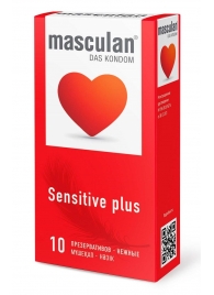Презервативы Masculan Sensitive plus - 10 шт. - Masculan - купить с доставкой в Волгограде
