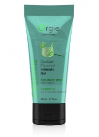 Съедобный интимный гель Orgie Lube Tube Cocktail Caipirinha - 50 мл. - ORGIE - купить с доставкой в Волгограде