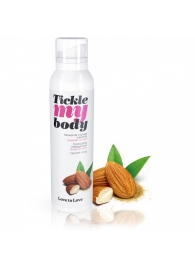 Массажная хрустящая пенка Tickle My Body Sweet Almonds с ароматом миндаля - 150 мл. - Love to Love - купить с доставкой в Волгограде