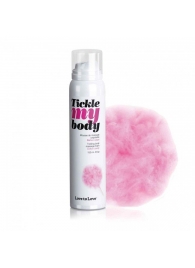 Массажная хрустящая пенка Tickle My Body Cotton Candy с ароматом сладкой ваты - 150 мл. - Love to Love - купить с доставкой в Волгограде