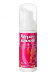 Лубрикант нежнейшая пенка Super Smooth Foaming Intime Lubricant - 50 мл. - Love to Love - купить с доставкой в Волгограде