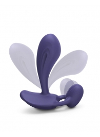 Темно-синий вибромассажер Witty P G Vibrator with Remote Control - Love to Love - в Волгограде купить с доставкой