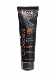 Интимный гель на водной основе Lube Tube Chocolate с шоколадным вкусом - 100 мл. - ORGIE - купить с доставкой в Волгограде