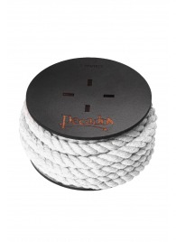 Белая веревка для шибари на катушке - 5 м. - Pecado - купить с доставкой в Волгограде