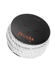 Белая веревка для шибари на катушке - 5 м. - Pecado - купить с доставкой в Волгограде