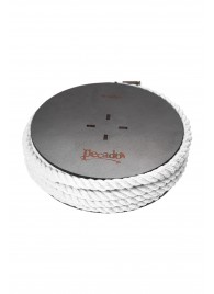 Белая веревка для шибари на катушке - 10 м. - Pecado - купить с доставкой в Волгограде