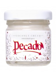 Массажная свеча Сoconut Cream - 35 мл. - Pecado - купить с доставкой в Волгограде