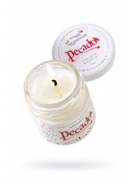 Массажная свеча Tobacco Vanilla - 35 мл. - Pecado - купить с доставкой в Волгограде