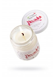 Массажная свеча Caramel   Popcorn - 35 мл. - Pecado - купить с доставкой в Волгограде