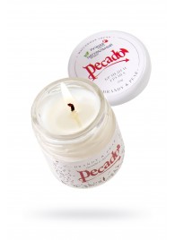 Массажная свеча Brandy   Pear - 35 мл. - Pecado - купить с доставкой в Волгограде