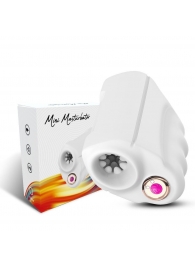 Белый вибромастурбатор Mini Masturbator - Silicone Toys - в Волгограде купить с доставкой