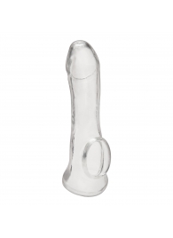 Прозрачная насадка на пенис Transparent Penis Enhancing Sleeve Extension - 15,9 см. - BlueLine - в Волгограде купить с доставкой