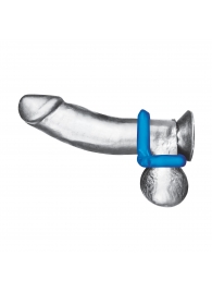 Комплект из 2 эрекционных колец-восьмерок 2-Pack Duo Cock And Ball Stamina Enhancement Ring - BlueLine - в Волгограде купить с доставкой