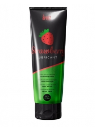 Смазка на водной основе с ароматом клубники Strawberry Lubricant - 100 мл. - INTT - купить с доставкой в Волгограде