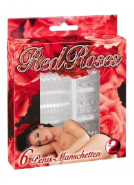 Набор из 6 насадок с шипиками Red Roses - Orion - в Волгограде купить с доставкой