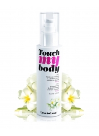 Силиконовый лубрикант 2-в-1 Touch My Body с ароматом моной - 100 мл. - Love to Love - купить с доставкой в Волгограде