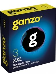 Презервативы увеличенного размера Ganzo XXL - 3 шт. - Ganzo - купить с доставкой в Волгограде