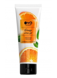 Лубрикант на водной основе OYO Aroma Gel Orange с ароматом апельсина - 75 мл. - OYO - купить с доставкой в Волгограде