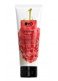 Лубрикант на водной основе OYO Aroma Gel Raspberry с ароматом малины - 75 мл. - OYO - купить с доставкой в Волгограде