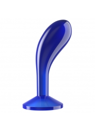 Синяя анальная втулка Flawless Clear Prostate Plug 6.0 - 15 см. - Lovetoy - в Волгограде купить с доставкой
