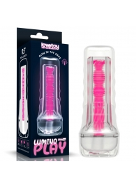 Светящийся в темноте мастурбатор 8.5 Lumino Play Masturbator - Lovetoy - в Волгограде купить с доставкой