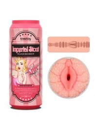 Мастурбатор-вагина Pleasure Brew Masturbator-Imperial Stout в банке - Lovetoy - в Волгограде купить с доставкой