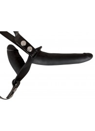 Женский страпон с вагинальной пробкой - 15 см. - Orion - купить с доставкой в Волгограде